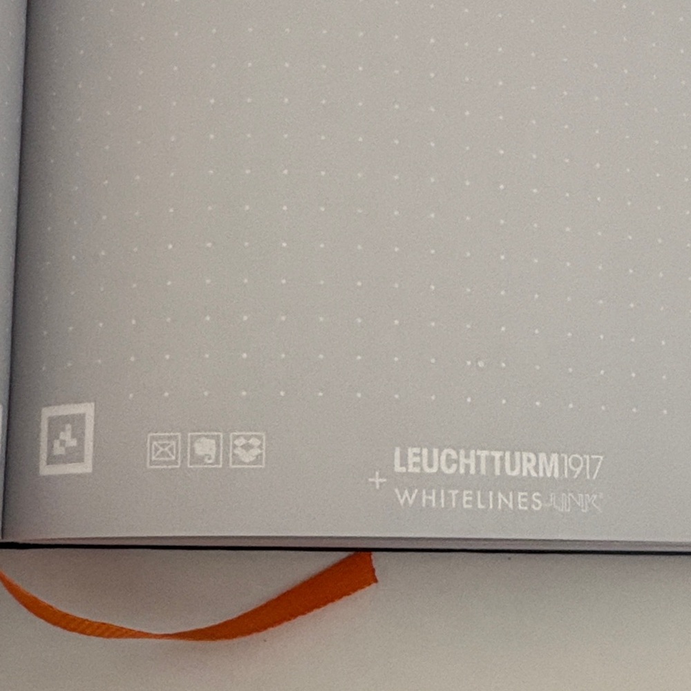 Leuchtturm Black notebook planner Set of 2 black bullet journal whitelines - Picture 12 of 16